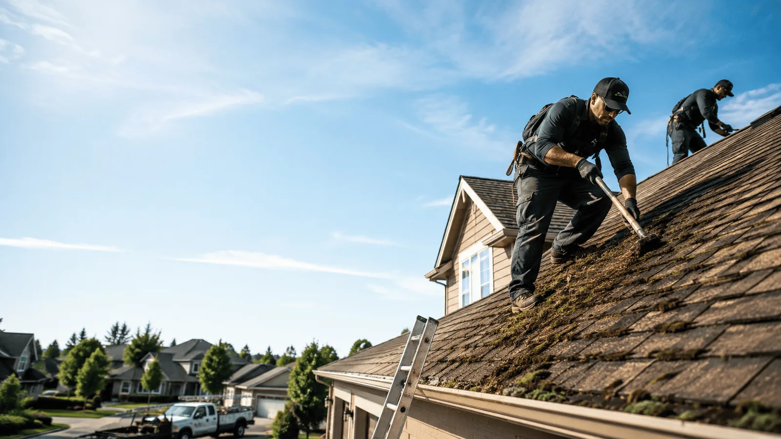 Roof Moss Removal in Stover, MO near me